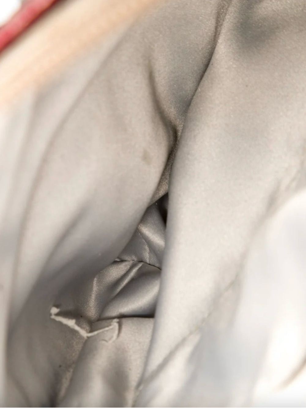 Coach Beige Signature Canvas Crossbody with Red Trim and Strap - Picture 5 of 14